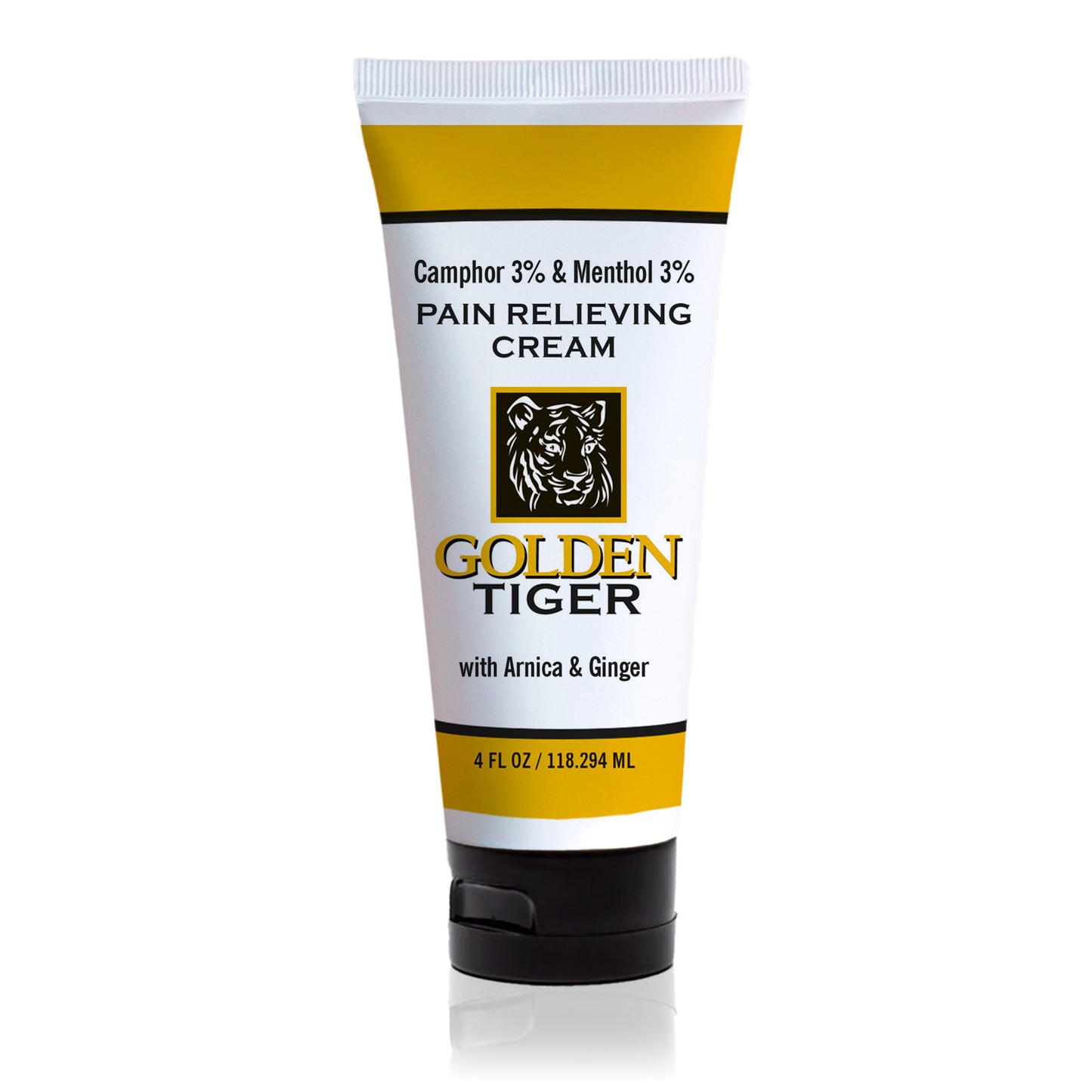 Golden Tiger Pain Relieving Cream - Tube 4oz
