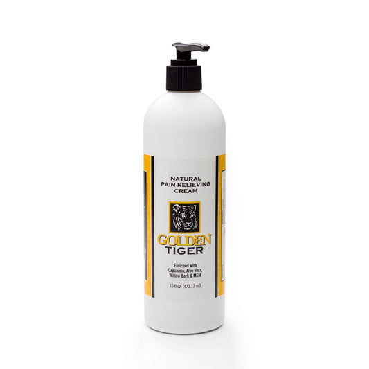 PHA - Golden Tiger Pain Relief Cream 16oz Pump Bottle