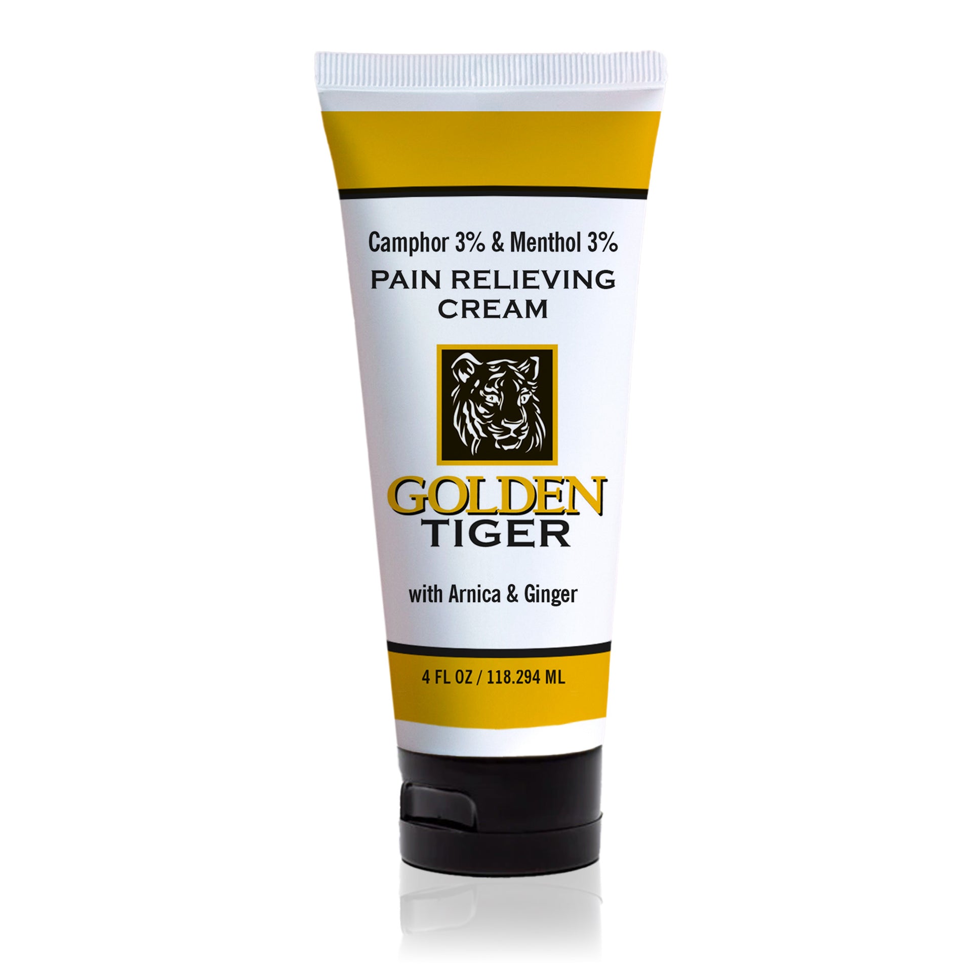 Golden Tiger Pain Relieving Cream - Tube 4oz